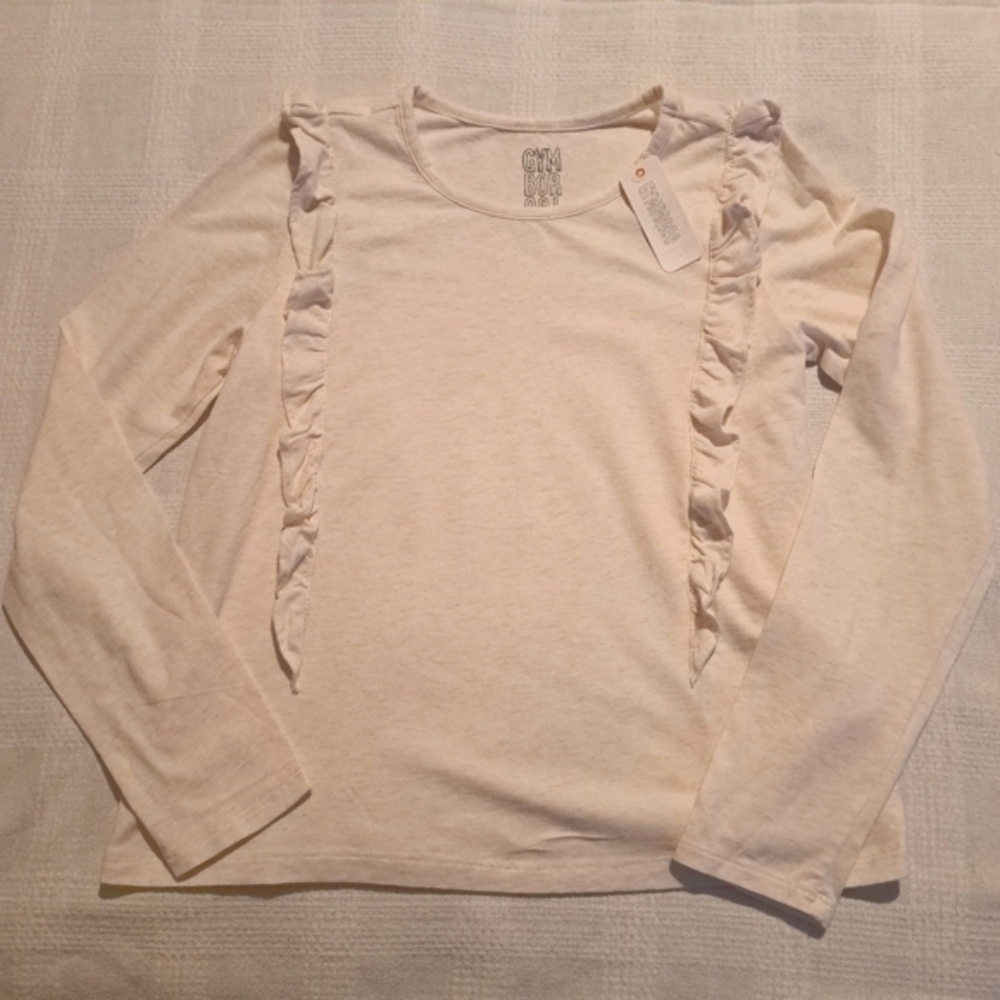 Gymboree girls size 14 or XL long sleeved shirt, new